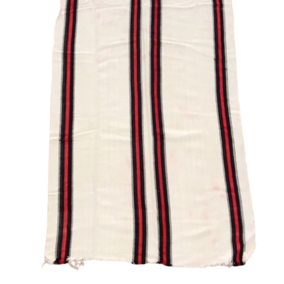 Long cloth fabric piece runner Inca red - Picture 7 of 8